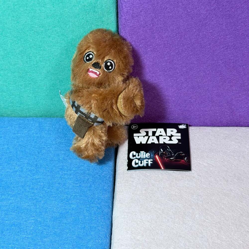 Star Wars Cutie Cuff Chewbacca Plush Slap Bracelet